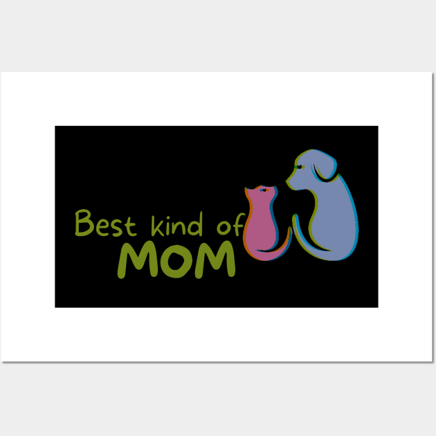 Best kind of MOM Wall Art by FreeSoulLab